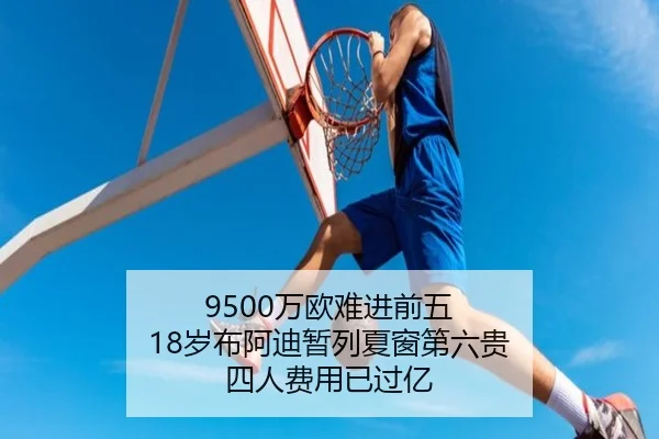 9500万欧难进前五 18岁布阿迪暂列夏窗第六贵 四人费用已过亿（AG）